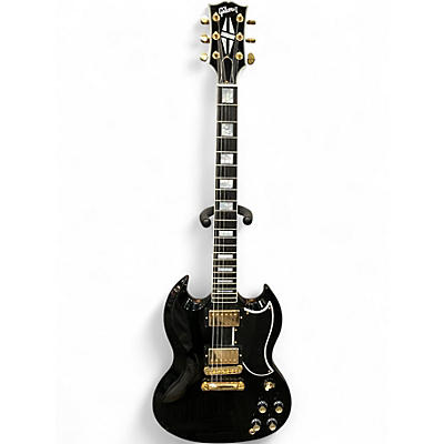 Used 2020 Gibson SG Custom Ebony Solid Body Electric Guitar