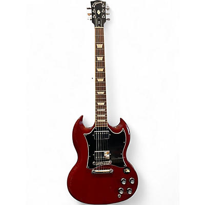 Used 2020 Gibson SG Standard Cherry Solid Body Electric Guitar
