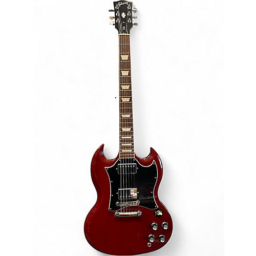 Used 2020 Gibson SG Standard Cherry Solid Body Electric Guitar Cherry