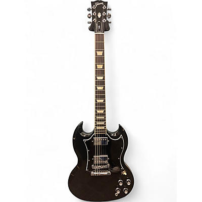 Used 2020 Gibson SG Standard Ebony Solid Body Electric Guitar