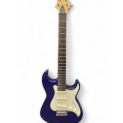 Used 2020 Greg Bennett Design by Samick MALIBU Purple Solid Body Electric Guitar