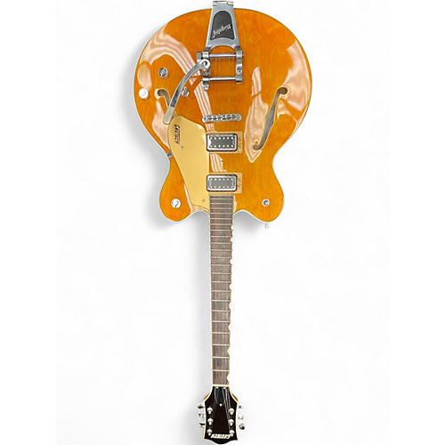 Used 2020 Gretsch Guitars G5622T Electromatic Center Block Double Cut Bigsby Trans Orange Hollow Body Electric Guitar Trans Orange