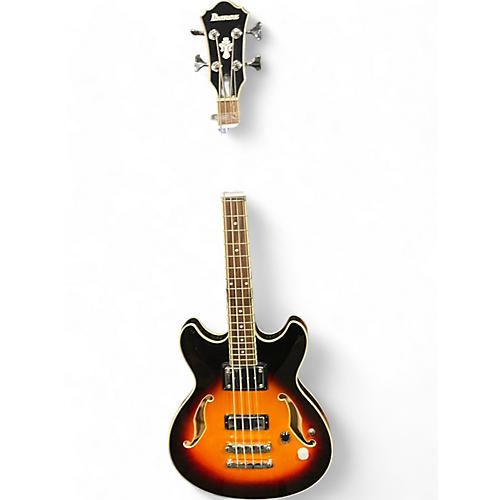 Ibanez Used 2020 Ibanez ABS180 3 Color Sunburst Electric Bass Guitar 3 Color Sunburst