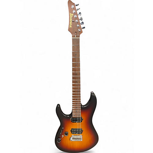 Used 2020 Ibanez AZ2402L PRESTIGE SERIES TRI FADE BURST FLAT Electric Guitar TRI FADE BURST FLAT