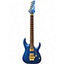 Used 2020 Ibanez RGA42HPT Satin Blue Solid Body Electric Guitar Satin Blue