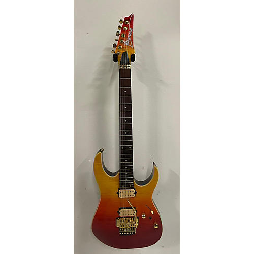 Ibanez Used 2020 Ibanez Rg420hpfm Autumn Leaf Gradation Solid Body Electric Guitar Autumn Leaf Gradation