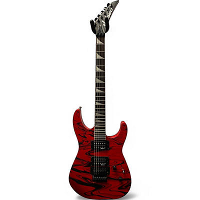 Used 2020 Jackson SLX Soloist red satin swirl Solid Body Electric Guitar