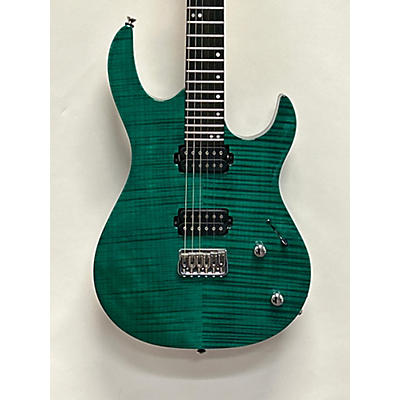 Kiesel Used 2020 Kiesel Aries 6 Deep Teal Solid Body Electric Guitar