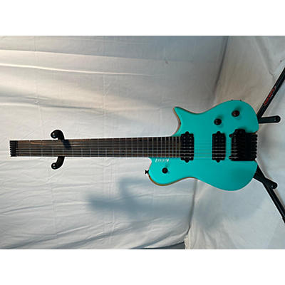 Used 2020 Kiesel L7X Tropical Turquoise Solid Body Electric Guitar