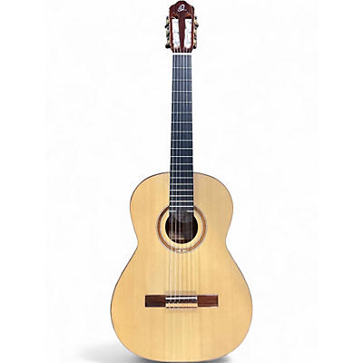 Used 2020 Ortega Custom Master M5CS Natural Classical Acoustic Guitar