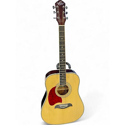 Used 2020 Oscar Schmidt OG2NLH-A Natural Acoustic Guitar