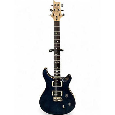 Used 2020 PRS CE24 Trans Blue Solid Body Electric Guitar
