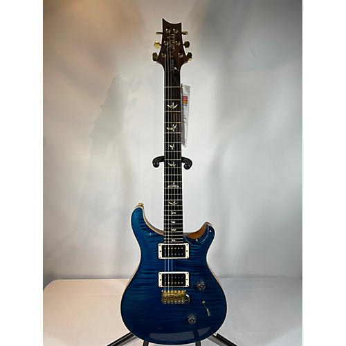 PRS Used 2020 PRS Custom 24 35th Anniversary 10 Top Aquamarine Solid Body Electric Guitar Aquamarine