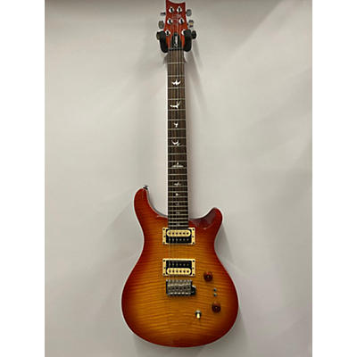 PRS Used 2020 PRS SE Custom 24 Heritage Cherry Sunburst Solid Body Electric Guitar