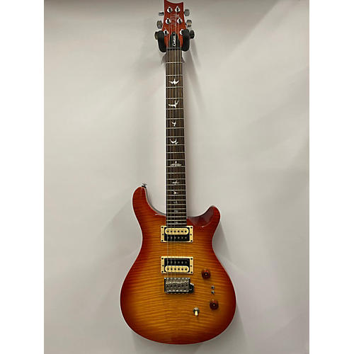 PRS Used 2020 PRS SE Custom 24 Heritage Cherry Sunburst Solid Body Electric Guitar Heritage Cherry Sunburst