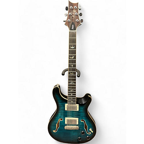 PRS Used 2020 PRS SE Hollowbody II Peacock Blue Hollow Body Electric Guitar Peacock Blue