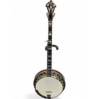 Used 2020 Recording King RK Elite 75 Natural Banjo