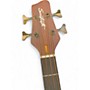 Used 2020 Sawtooth ST-LH-AB24EC-FMSV Natural Acoustic Bass Guitar Natural