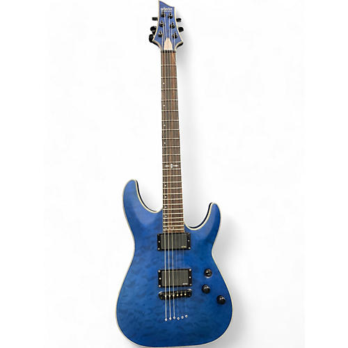 Schecter Guitar Research Used 2020 Schecter Guitar Research C1 Platinum Blue Agave Solid Body Electric Guitar Blue Agave