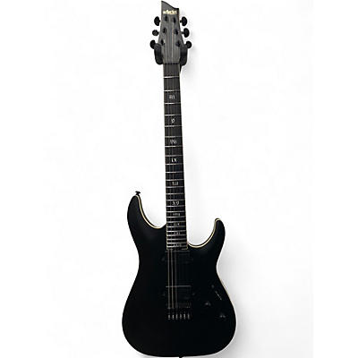 Used 2020 Schecter Guitar Research Schecter Guitar Research C-1 SLS Elite Evil Twin Electric Gu Black Solid Body Electric Guitar