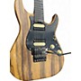 Used 2020 Schecter Guitar Research Sun Valley Super Shredder HT Black Limba Walnut Solid Body Electric Guitar Walnut