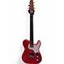 Used 2020 Shabat Lion Fiesta Red Solid Body Electric Guitar Fiesta Red