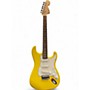 Used 2020 Squier Affinity Stratocaster Yellow Solid Body Electric Guitar Yellow