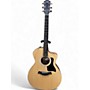Used 2020 Taylor 114CE Natural Acoustic Electric Guitar Natural