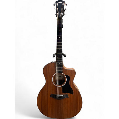 Used 2020 Taylor 224CEKDLX Natural Acoustic Electric Guitar Natural