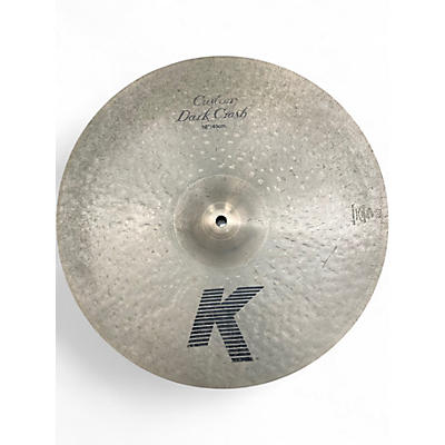Used 2020 Zildjian 16in K Custom Dark Crash Cymbal