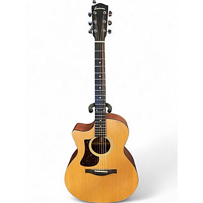 Used 2020s A. Eastman AC122-1CE Brown Acoustic Guitar