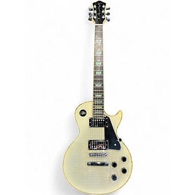 Used 2020s Aio Wolf WLP-750t Trans White Solid Body Electric Guitar