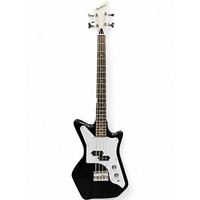 Used 2020s Airline Jetsons JR Black Electric Bass Guitar