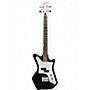 Used 2020s Airline Jetsons JR Black Electric Bass Guitar Black