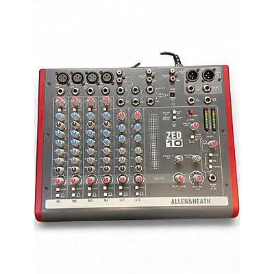Used 2020s Allen & Heath ZED10FX Unpowered Mixer