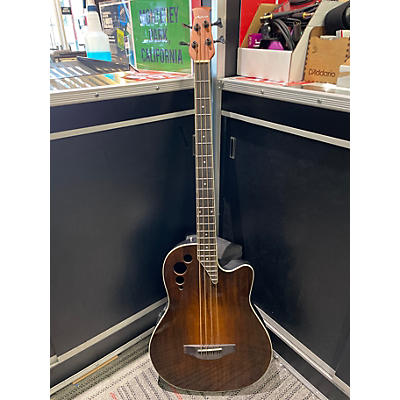 Used 2020s Applause AEB4 BASS GUITAR 2 Tone Sunburst Acoustic Bass Guitar