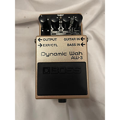 BOSS Used 2020s BOSS AW3 Dynamic Wah Effect Pedal