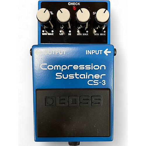 Used 2020s BOSS CS3 Compressor Sustainer Effect Pedal