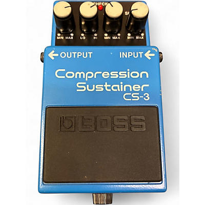 Used 2020s BOSS CS3 Compressor Sustainer Effect Pedal