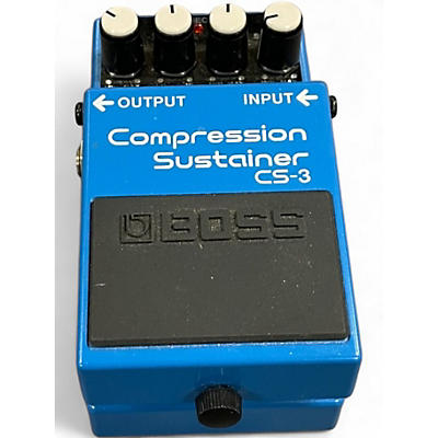 Used 2020s BOSS CS3 Compressor Sustainer Effect Pedal