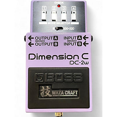 Used 2020s BOSS Dimension C DC-2W Effect Pedal