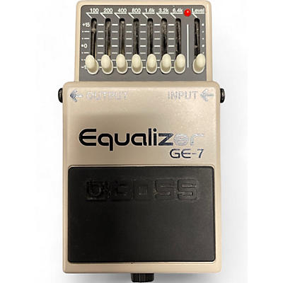 Used 2020s BOSS GE7 Equalizer Pedal