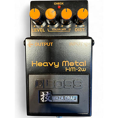 Used 2020s BOSS HM-2w Heavy Metal Effect Pedal