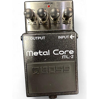 Used 2020s BOSS ML2 Metal Core Distortion Effect Pedal