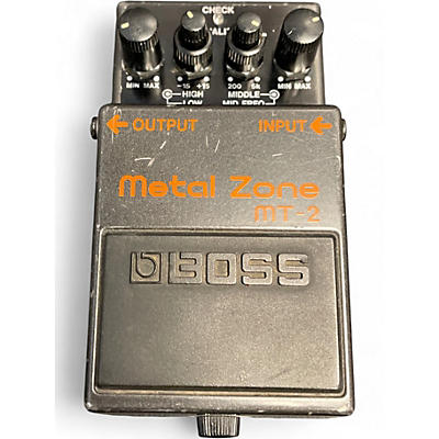 Used 2020s BOSS MT2 Metal Zone Distortion Effect Pedal