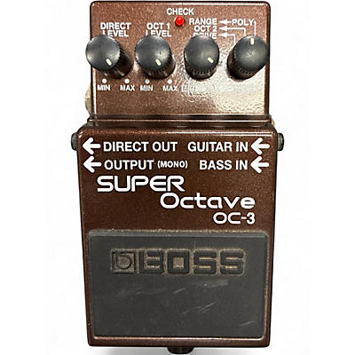 Used 2020s BOSS OC3 Super Octave Effect Pedal