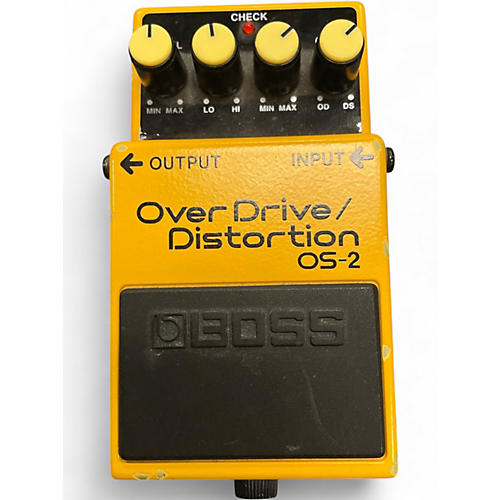 Used 2020s BOSS OS2 Overdrive Distortion Effect Pedal
