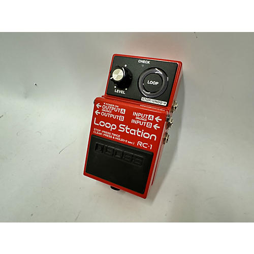 BOSS Used 2020s BOSS RC1 Loop Station Pedal