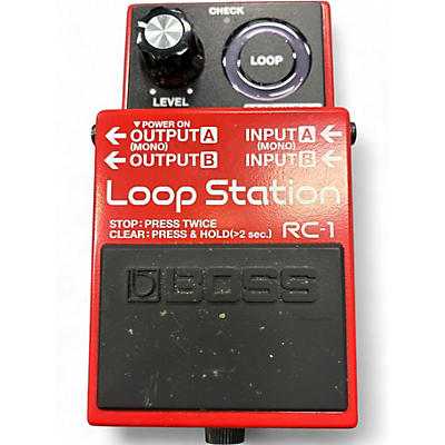 Used 2020s BOSS RC1 Loop Station Pedal