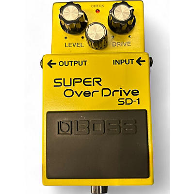 BOSS Used 2020s BOSS SD1 Super Overdrive Effect Pedal